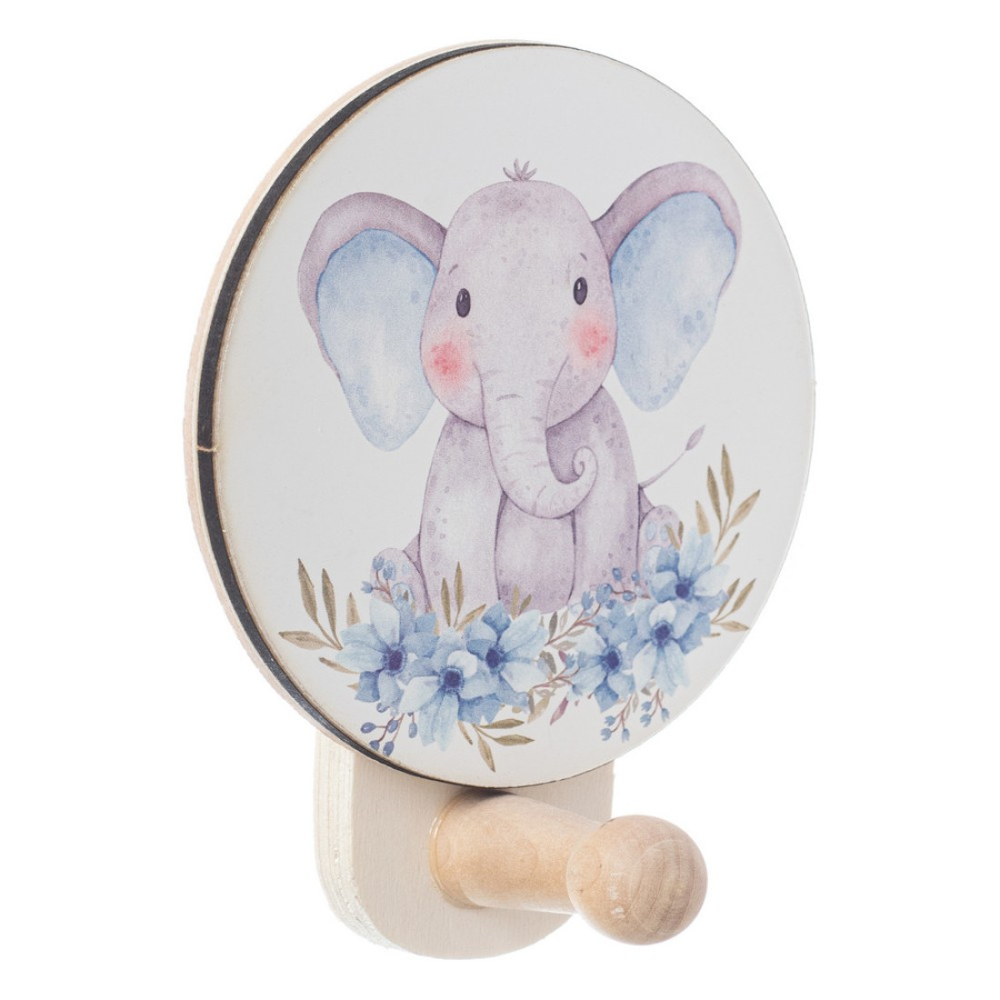 Ξύλινη Κρεμάστρα Ελεφαντάκι