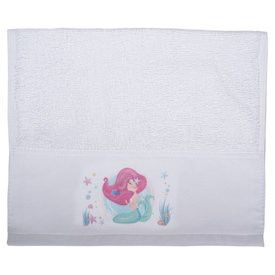 Πετσέτα με Εκτύπωση Γοργόνα