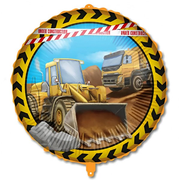 Μπαλόνι Foil Φορτηγά Εργοταξίου 45εκ.