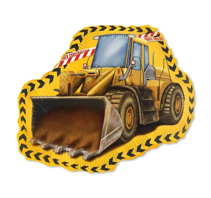 Μπαλόνι Κίτρινος Εκσκαφέας 69εκ.