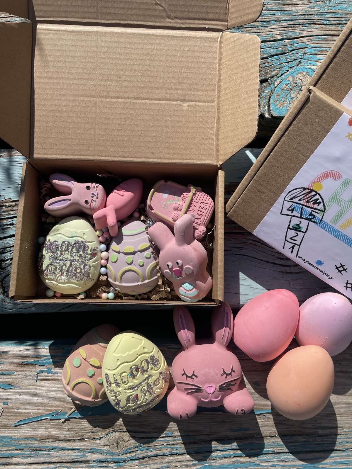 Πασχαλινό Σετ Χειροποίητης Κιμωλίας 