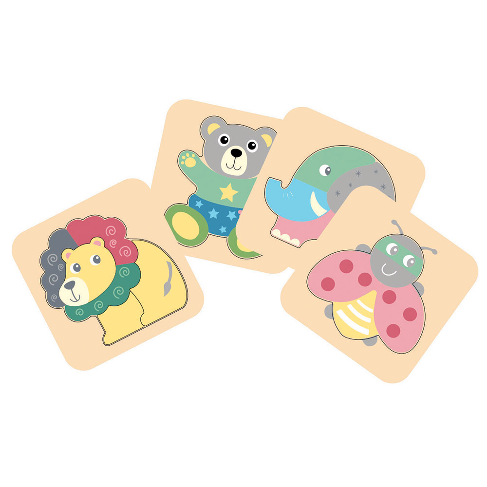 SKAG ΞΥΛΙΝΟ ΠΑΖΛ ΜΕ ΖΩΑΚΙΑ 12m+