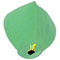 Ιπτάμενα φαναράκια green regular size -ΣΥΣΚΕΥΑΣΙΑ 10 τεμάχια