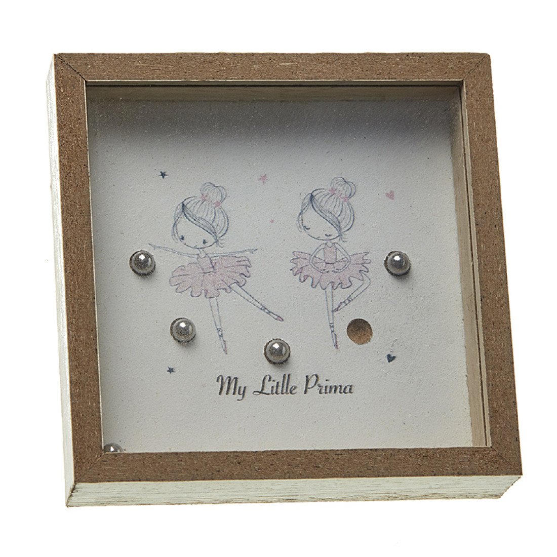 Ξύλινο παιχνίδι μπίλιες μπαλαρίνα