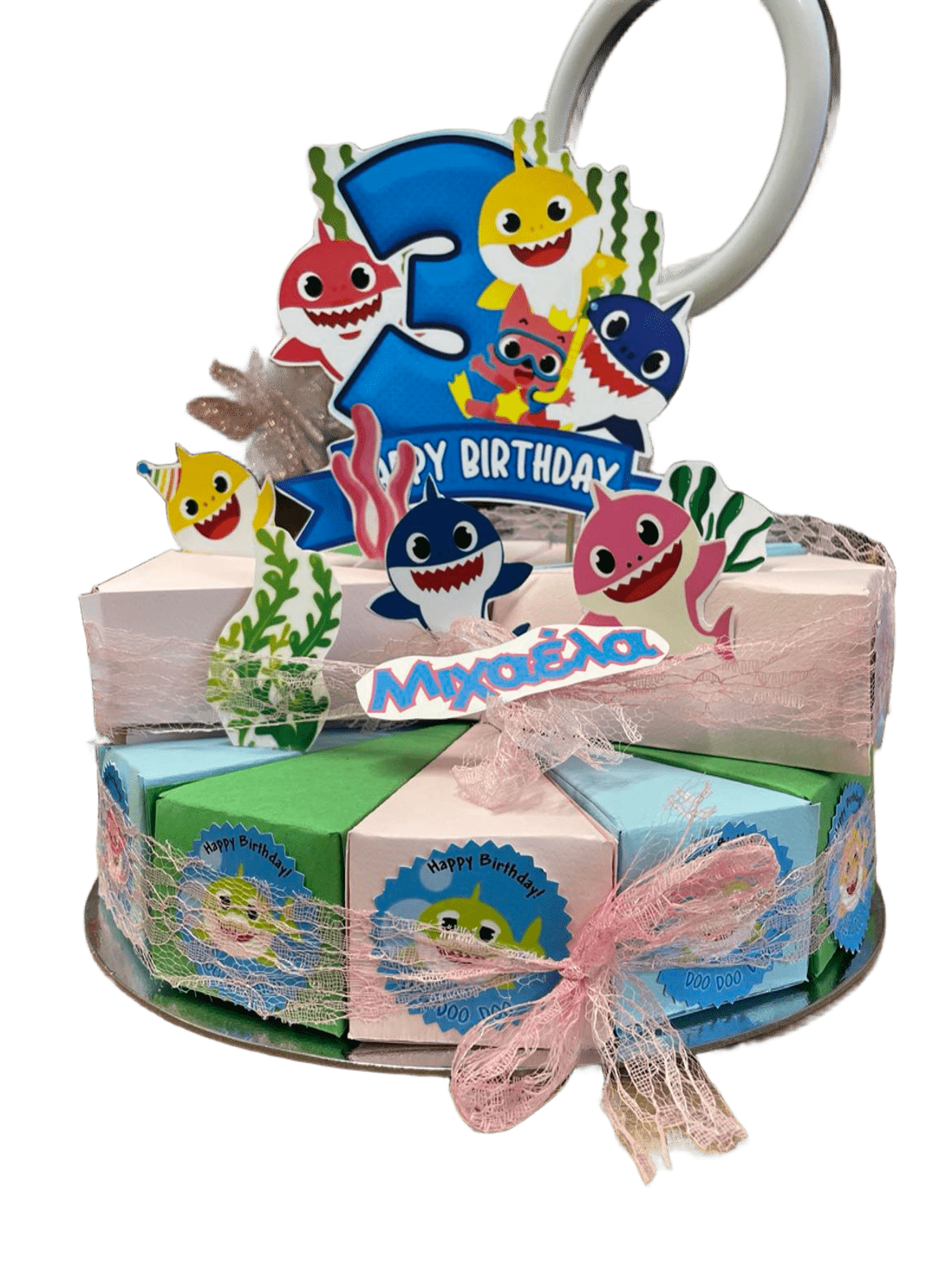 Χαρτότουρτα Baby Shark