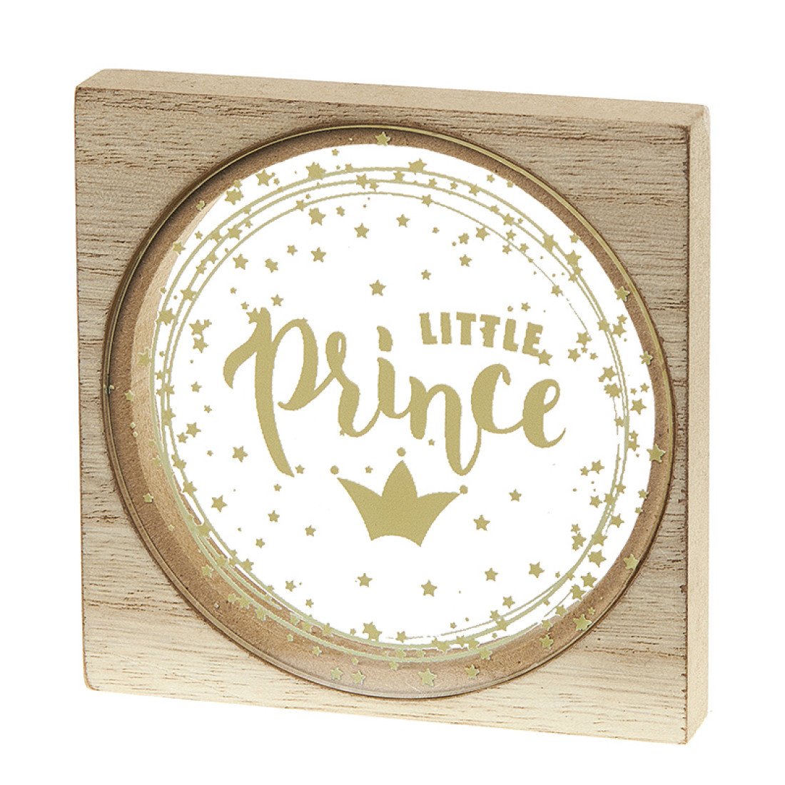 Ξύλινη κορνίζα και πλέξι πρίγκιπας