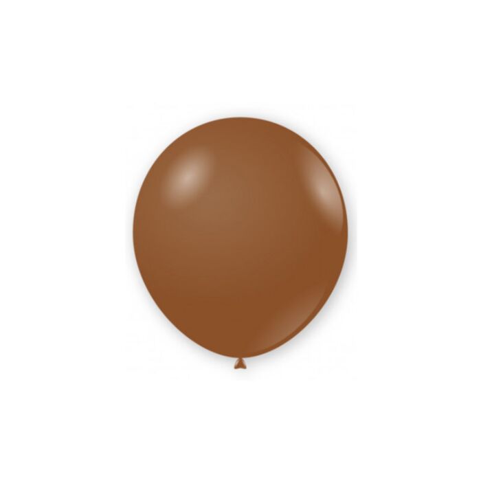 Μπαλόνια Latex Παστέλ Καφέ Μόκκα Ματ 13εκ.