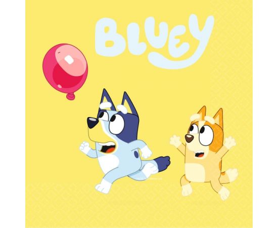 Χαρτοπετσέτες Φαγητού Bluey (16 τεμ.)