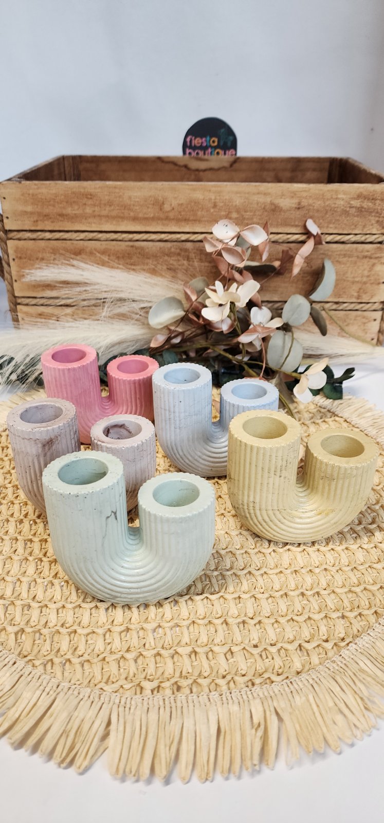 Χειροποίητο Minimal Κηροπήγιο 