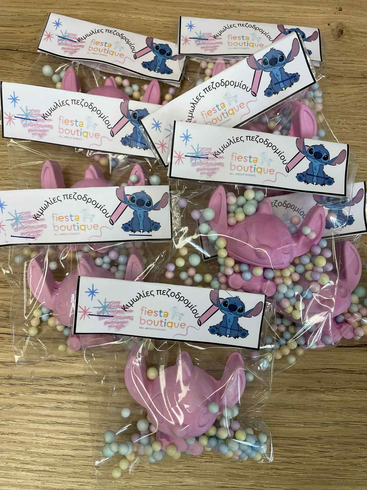 Κιμωλίες πεζοδρομίου Stitch