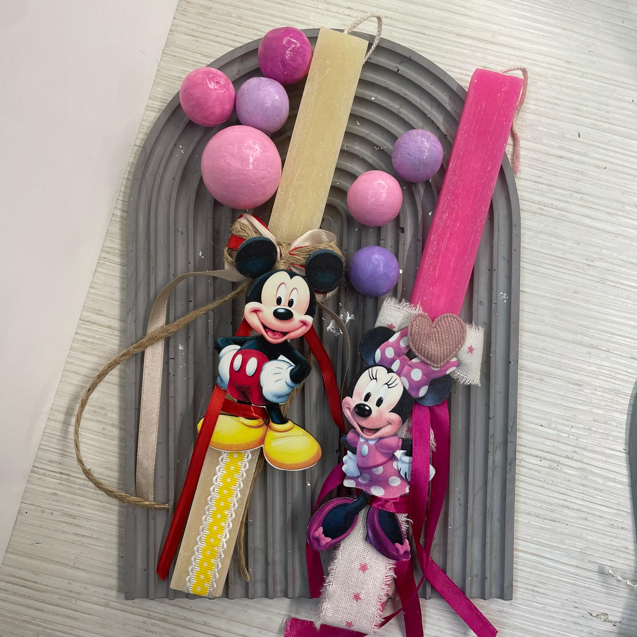 Λαμπάδες Mickey & Minnie