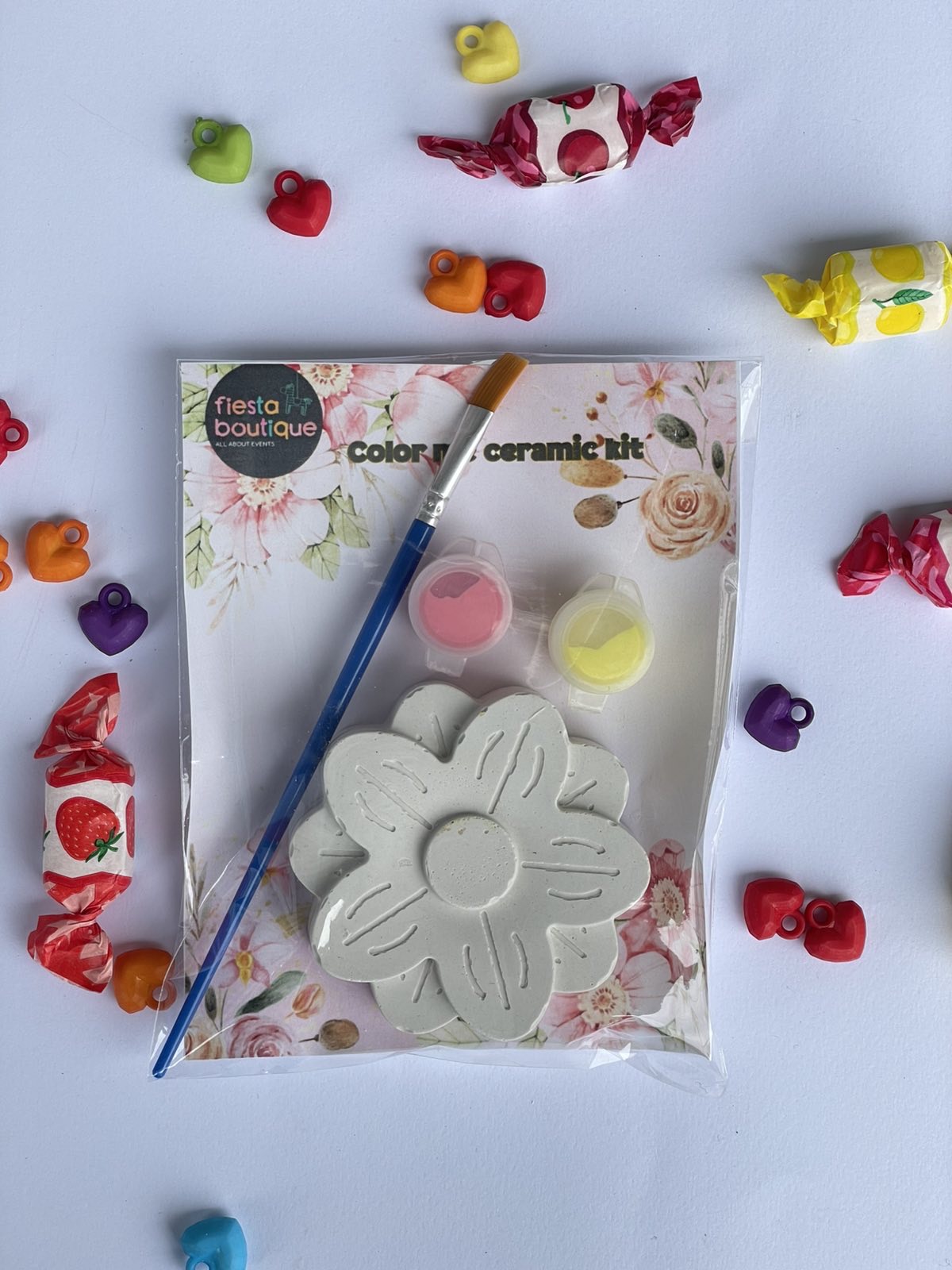 Γύψινο κιτ ζωγραφικής Λουλούδι