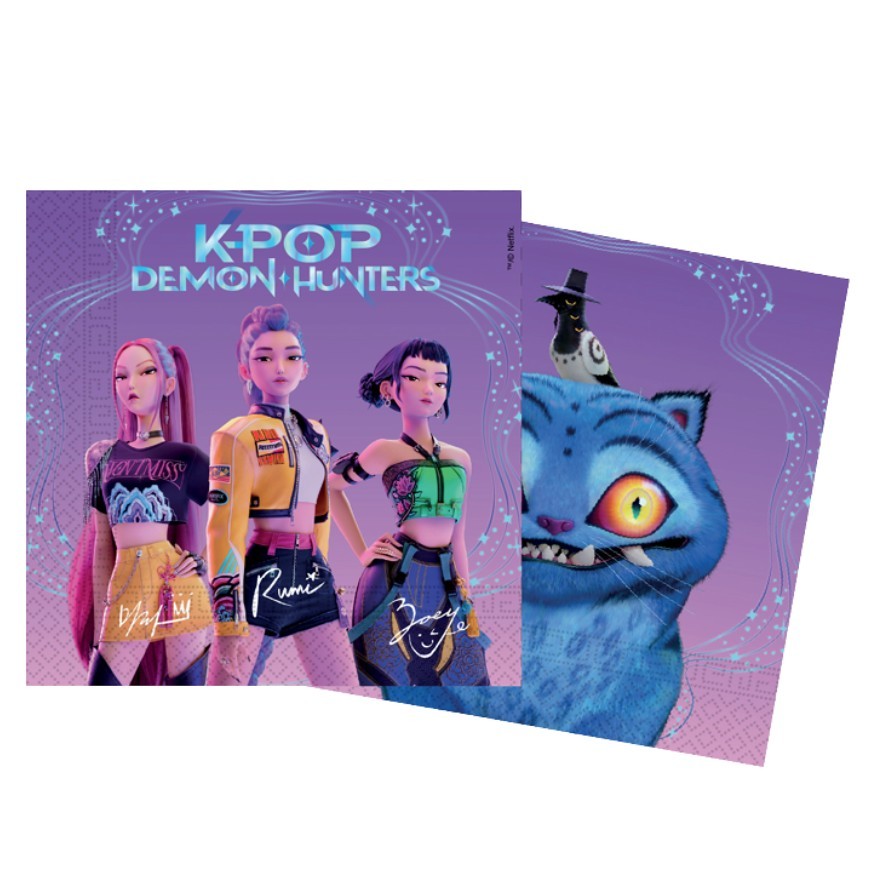  Χαρτοπετσέτες K – Pop Demon Hunters (20 τεμ)