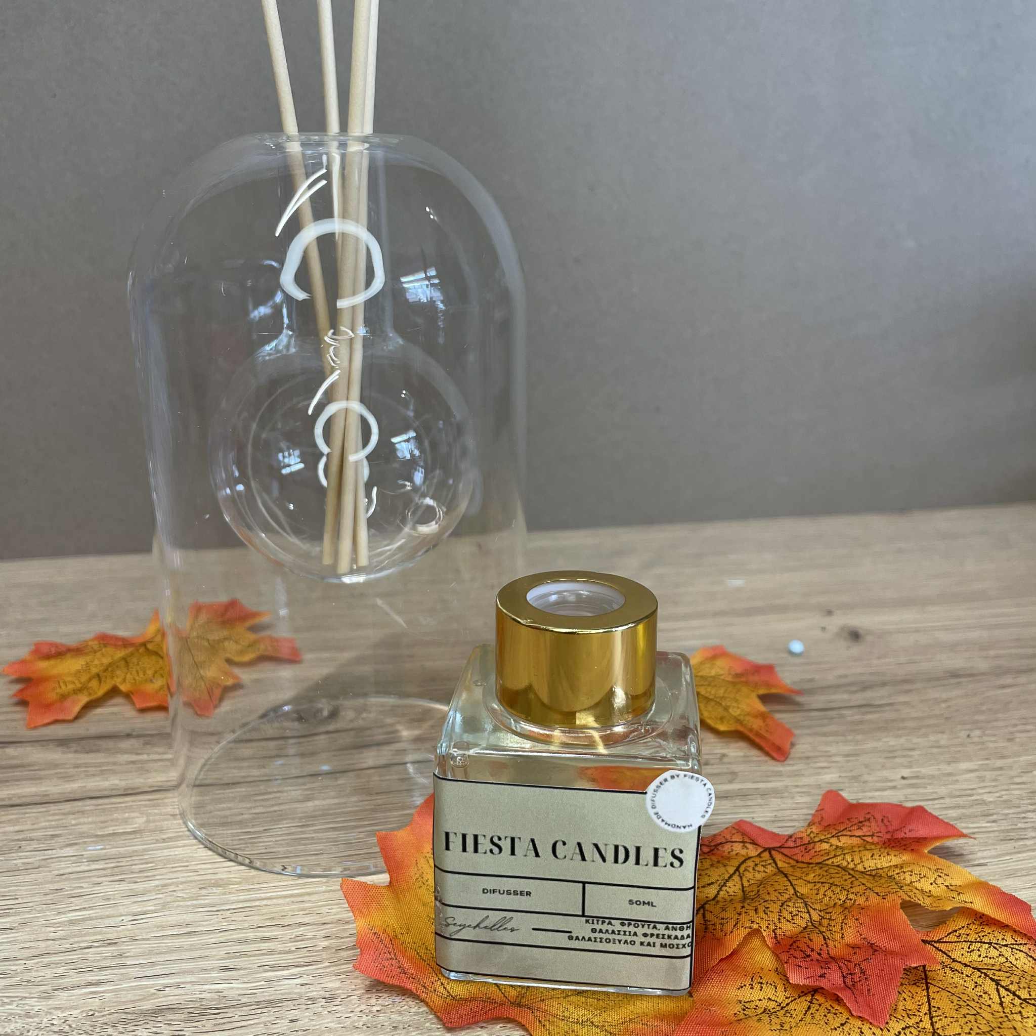 Βάζο Γυάλινο difusser