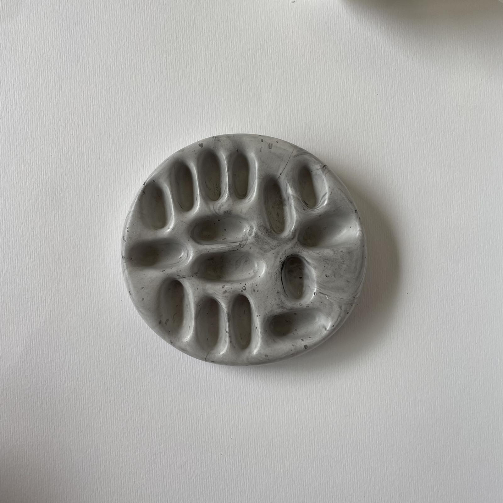 Κεραμική διακοσμητική βάση για δαχτυλίδια εφέ μάρμαρο