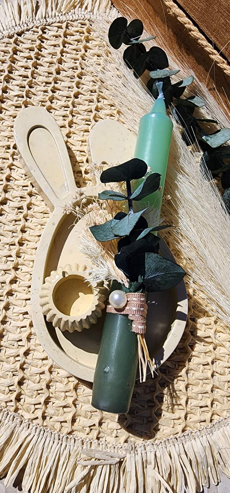 Χειροποίητο Πασχαλινό Σετ Διακόσμησης – Baby Bunny