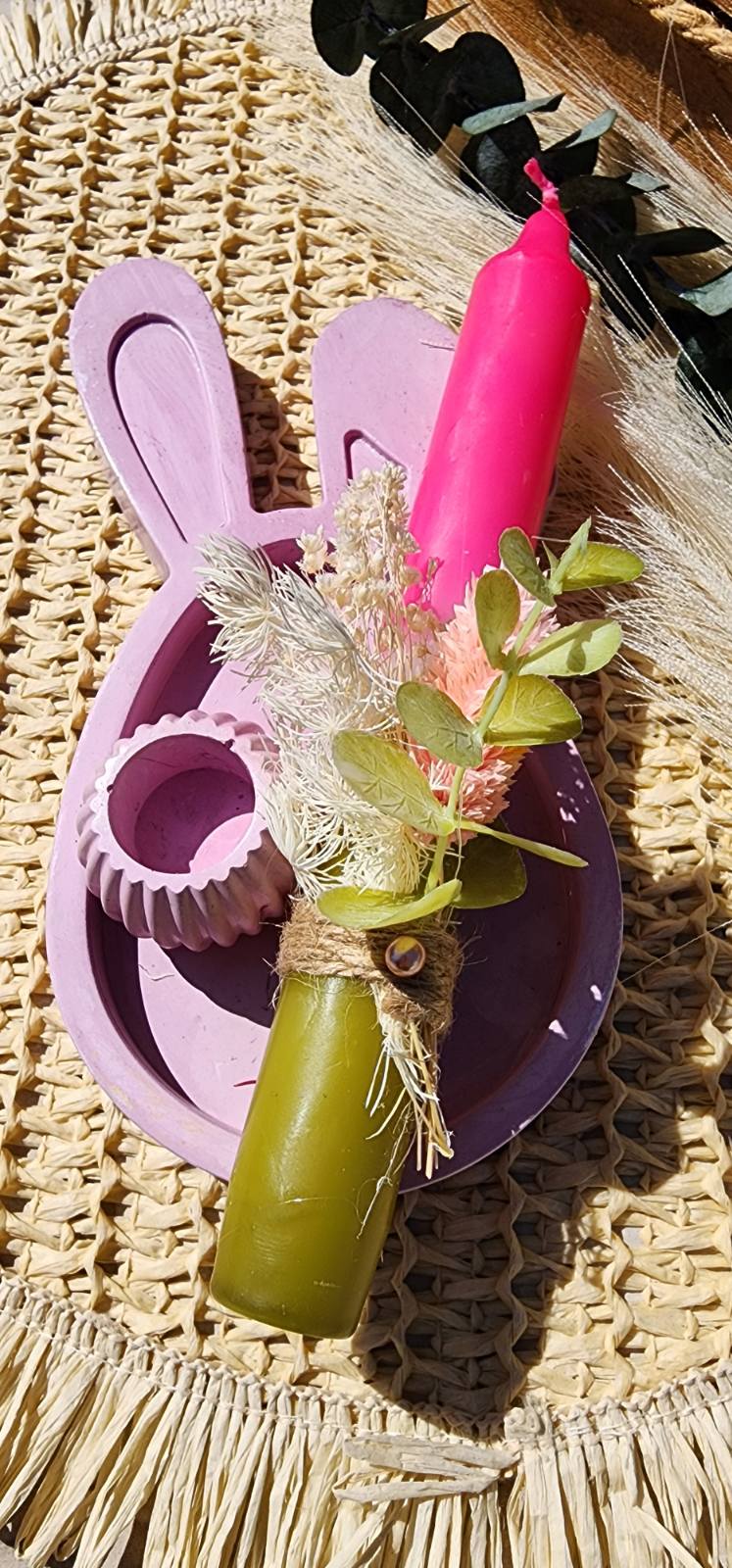 Χειροποίητο Πασχαλινό Σετ Διακόσμησης – Baby Bunny