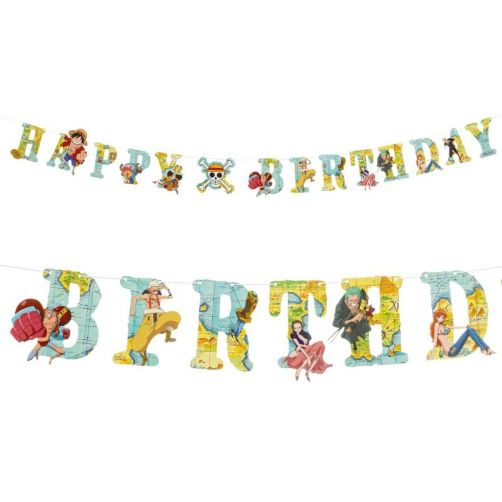  Γιρλάντα Γενεθλίων One Piece 200cm