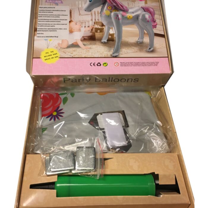 Μπαλόνι μονόκερος Airwalker 115 εκ. (1 μέτρο και 15 εκατοστά)