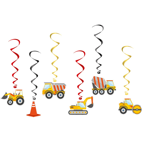 Κρεμαστά Διακοσμητικά Φορτηγά (6 τεμ.)