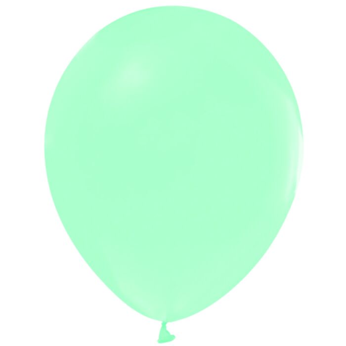 Μπαλόνια Latex Μακαρόν Πράσινο Ματ 32εκ.