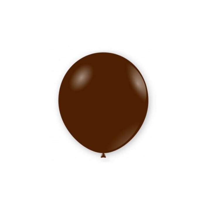 Μπαλόνια Latex Καφέ Ματ 13εκ.