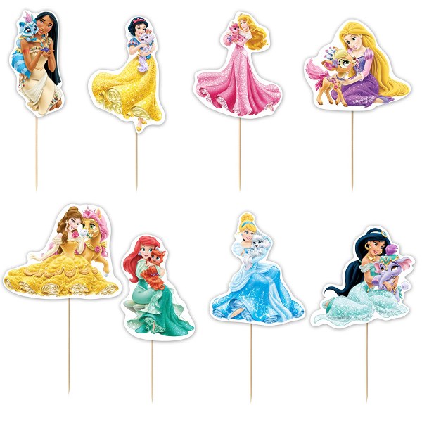 Οδοντογλυφίδες πάρτυ Πριγκίπισσες Disney (8 τεμ)