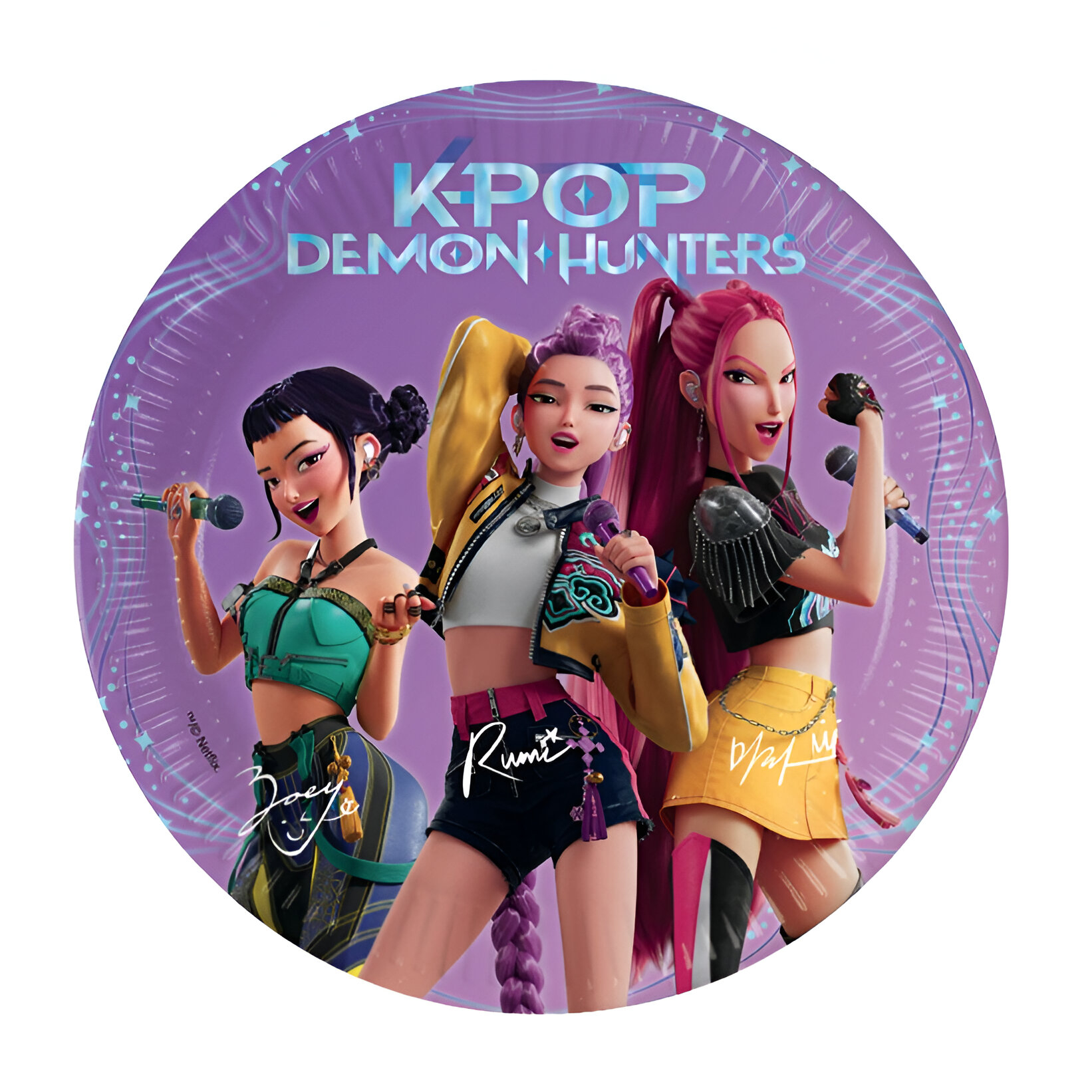  Πιάτα γλυκού – K – Pop Demon Hunters (8 τεμ)