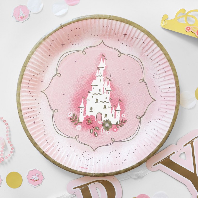 Πιάτα Φαγητού Πριγκίπισσα (8 τεμ.)