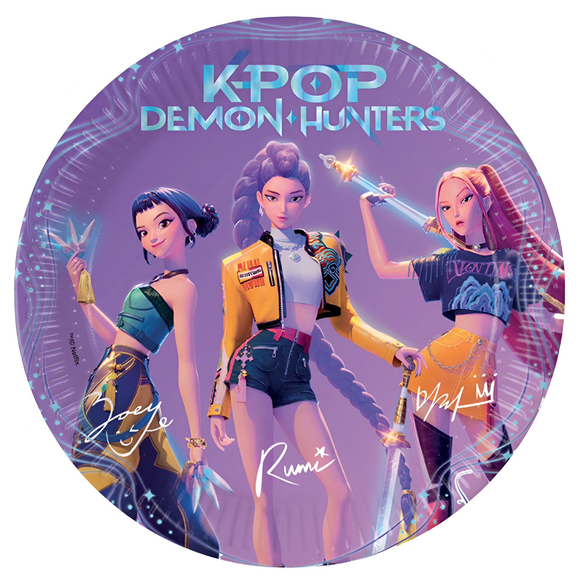 Πιάτα φαγητού – K-Pop Demon Hunters (8 τεμ)
