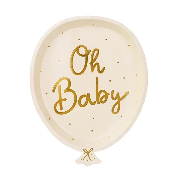 Πιάτα Φαγητού Oh Baby (6 τεμ.)