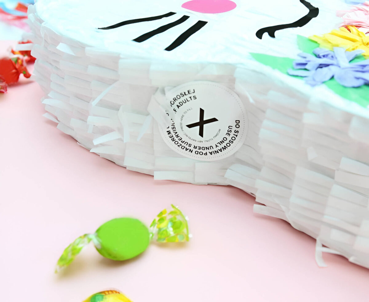 Πινιάτα Γατούλα με λουλούδια