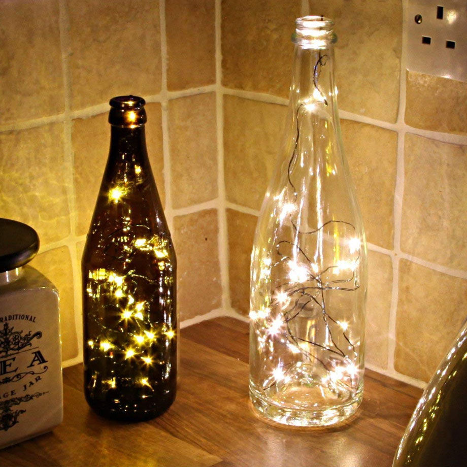 Led φωτισμός με μπαταρίες - 3 μέτρα μήκος με 30 Led λαμπάκια