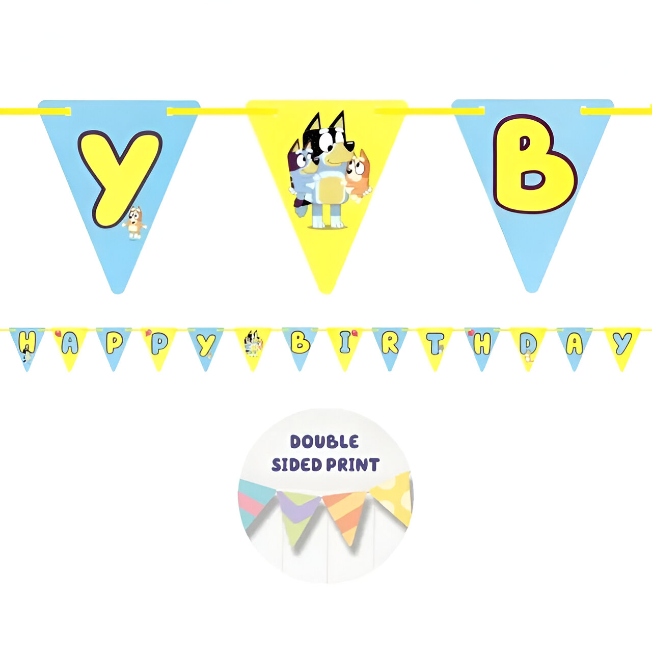 Γιρλάντα Σημαιάκια Bluey