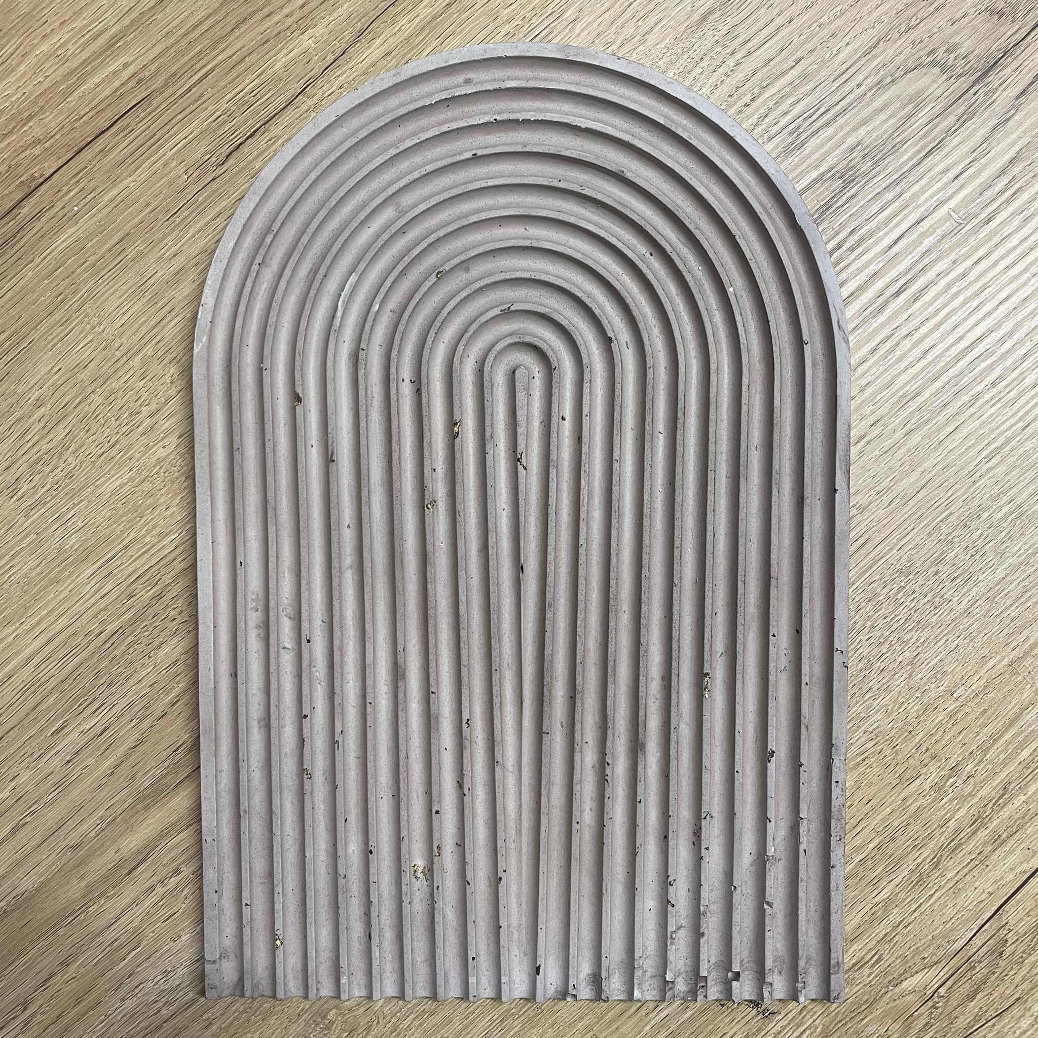 Διακοσμητικός δίσκος ουράνιο τόξο μόκα