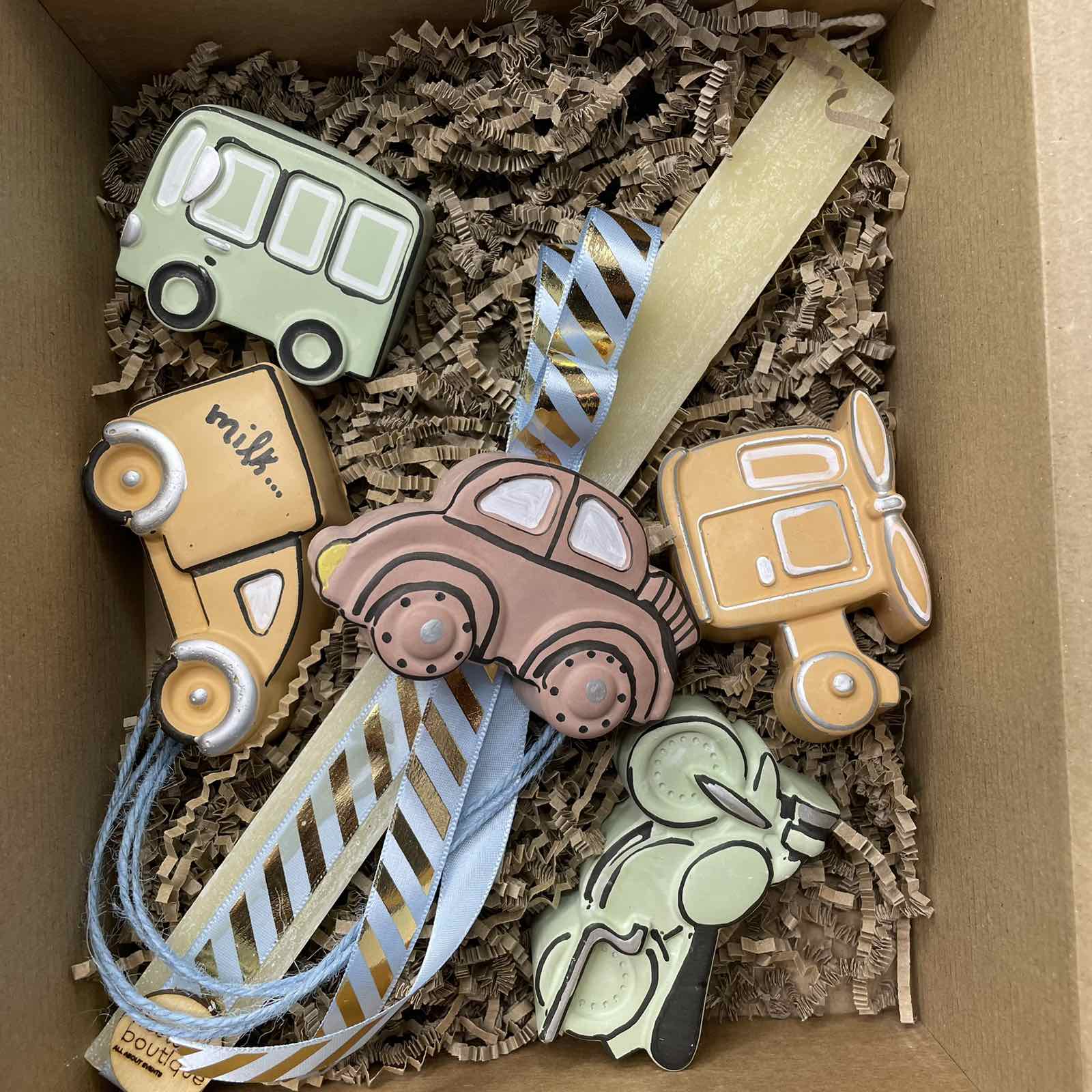 Λαμπάδα αυτοκινητάκια με κιμωλίες