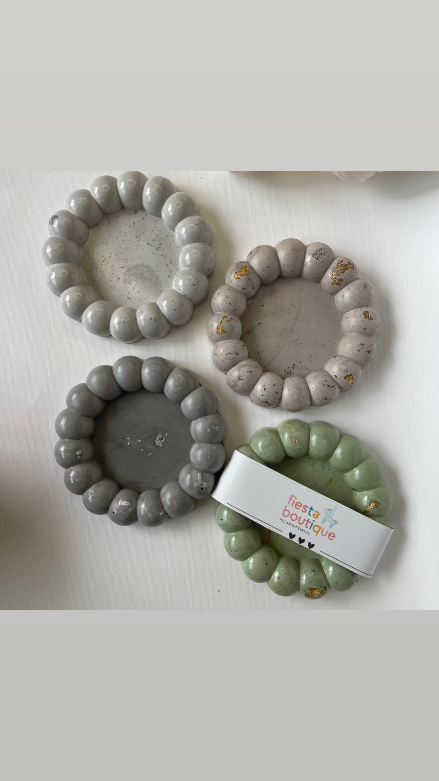 Διακοσμητικός δίσκος στρόγγυλος- Bubble