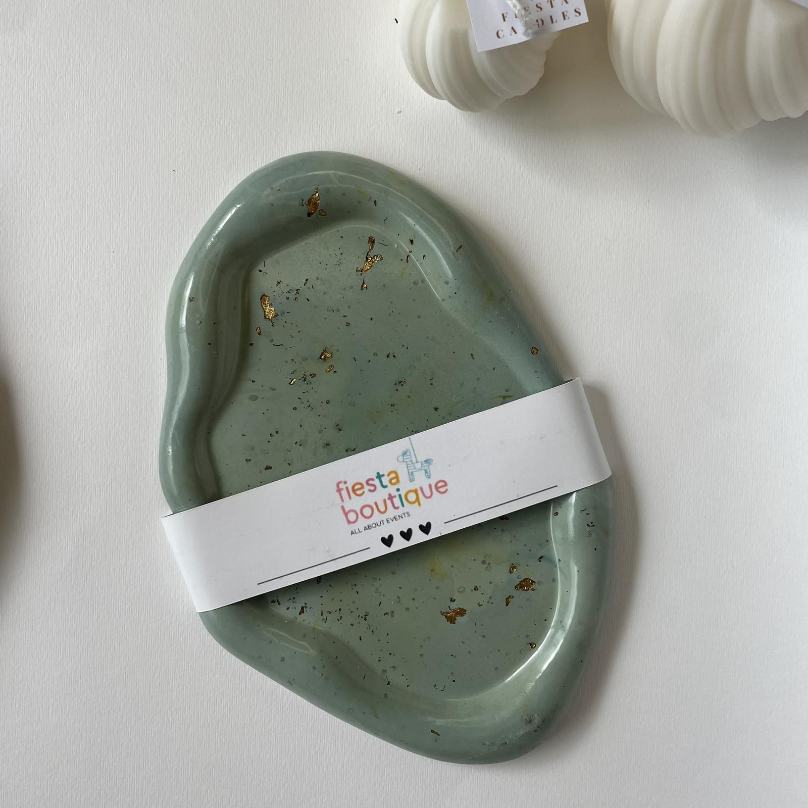 Διακοσμητικός κεραμικός δίσκος cloud