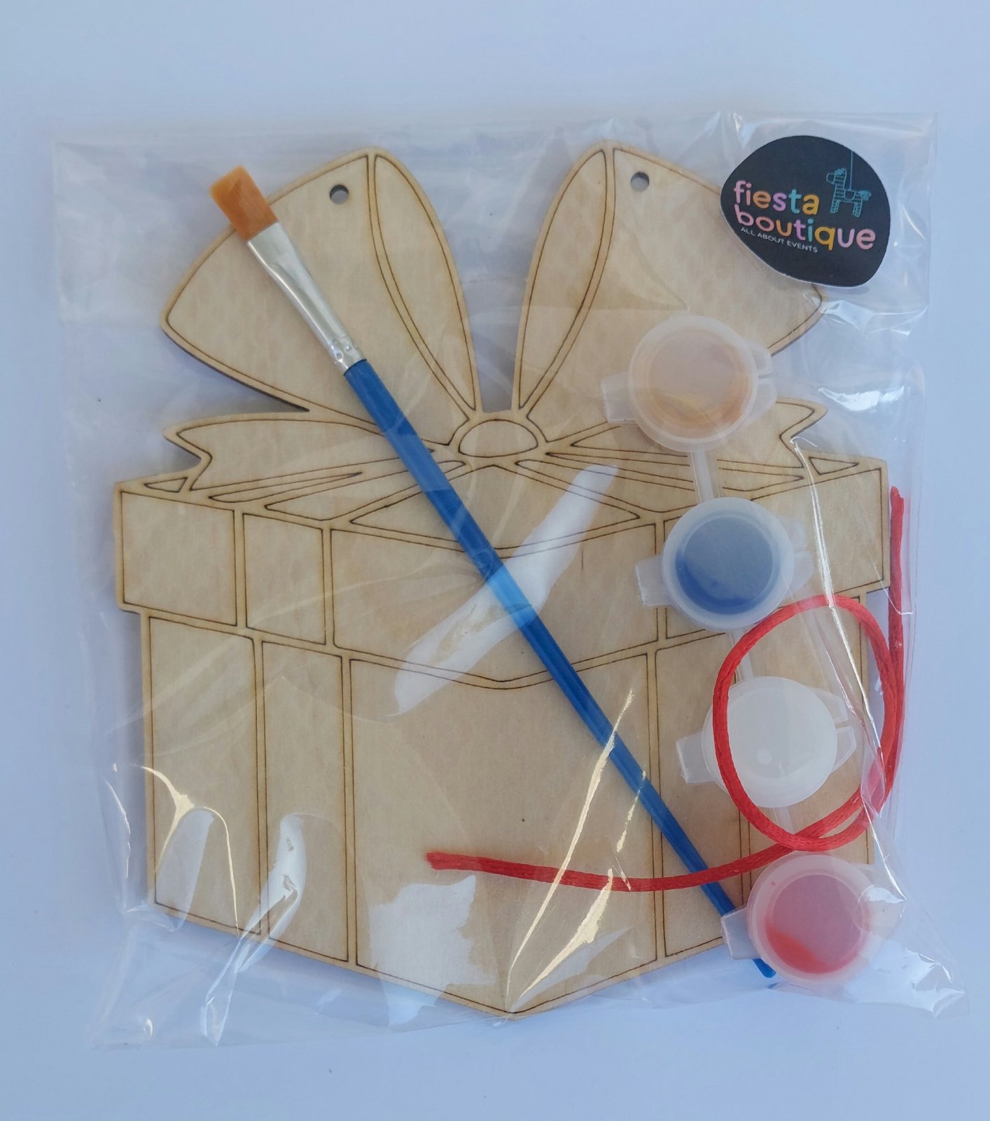 Ξύλινο κιτ ζωγραφικής κουτί δώρου