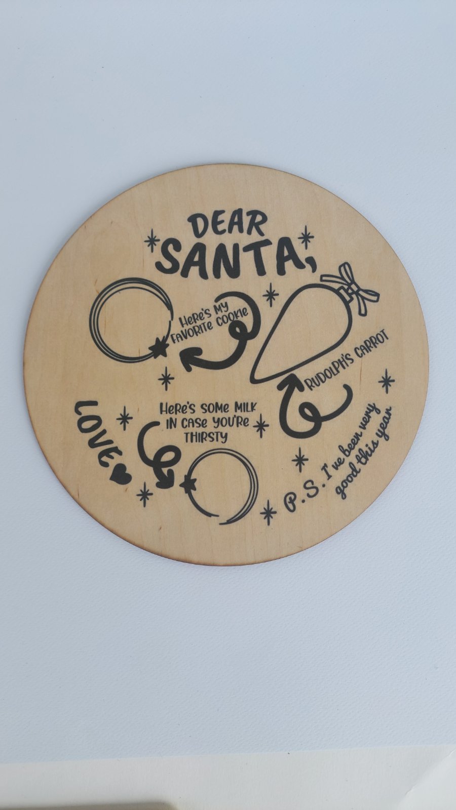 Δίσκος Αγίου Βασίλη, Ξύλινος