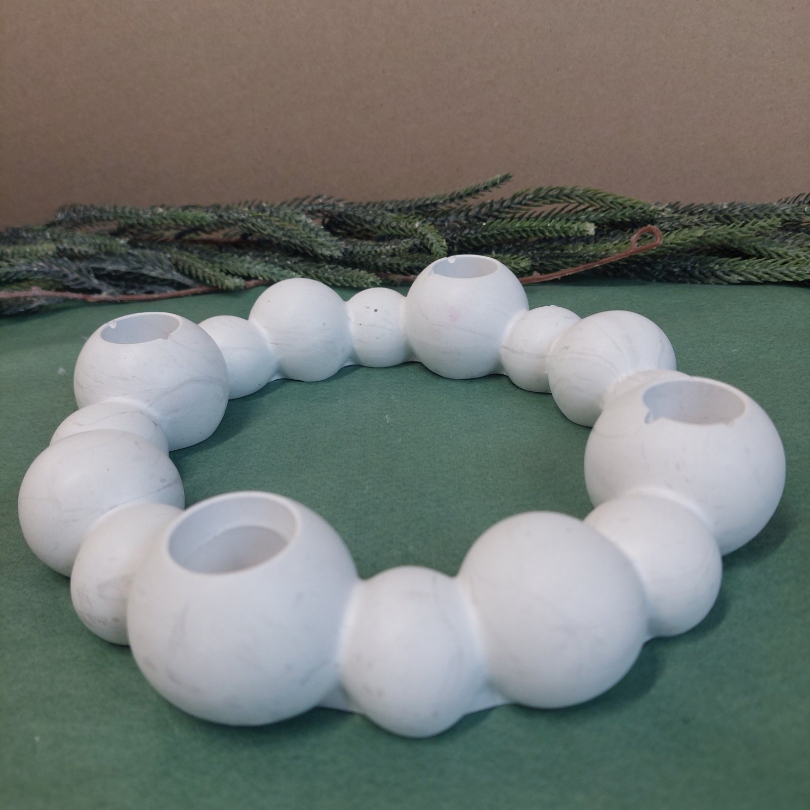 Κηροπήγιο Bubble με υποδοχή για τέσσερα κεριά 