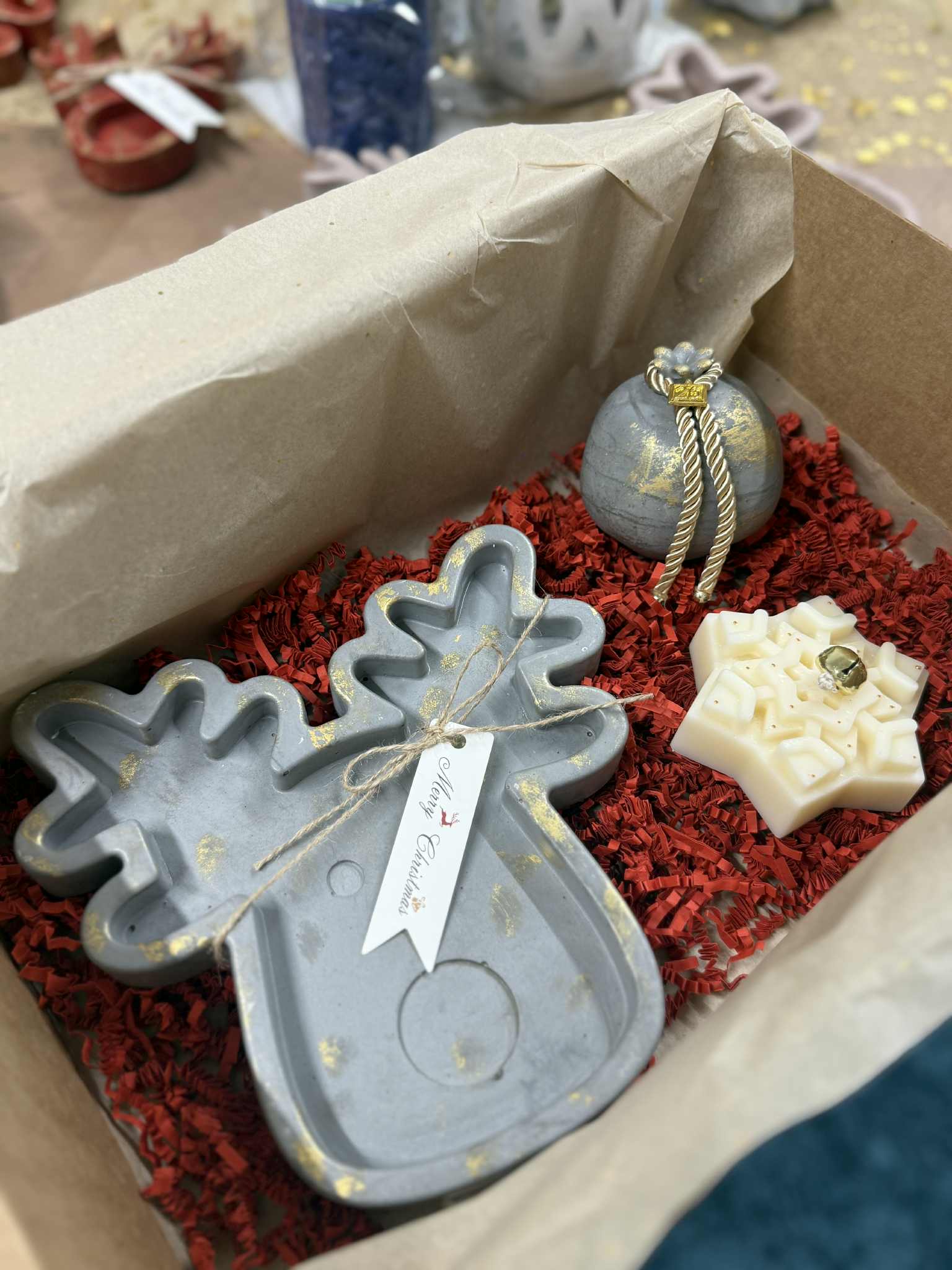 Χειροποίητο Χριστουγεννιάτικο Gift Box