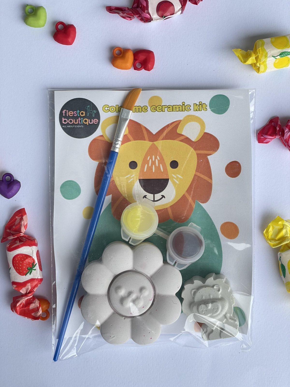 Γύψινο κιτ ζωγραφικής με θέμα Λιοντάρι