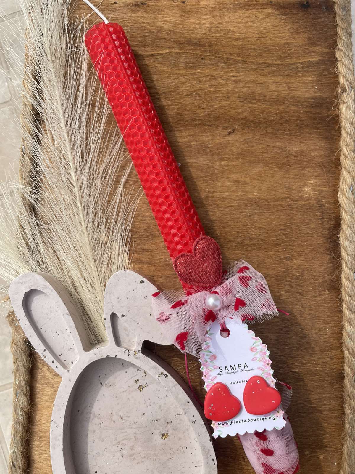 Χειροποίητη Πασχαλινή Λαμπάδα 