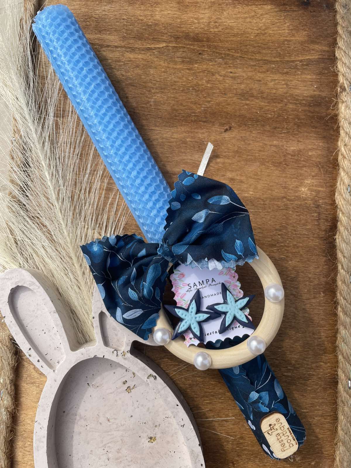 Χειροποίητη Πασχαλινή Λαμπάδα 