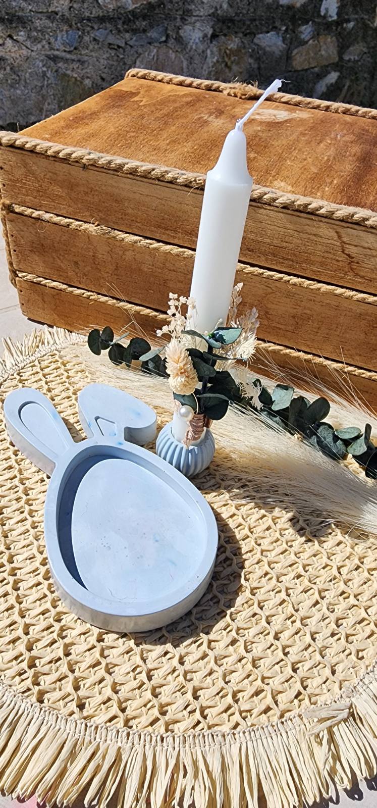 Χειροποίητο Πασχαλινό Σετ Διακόσμησης – Baby Bunny