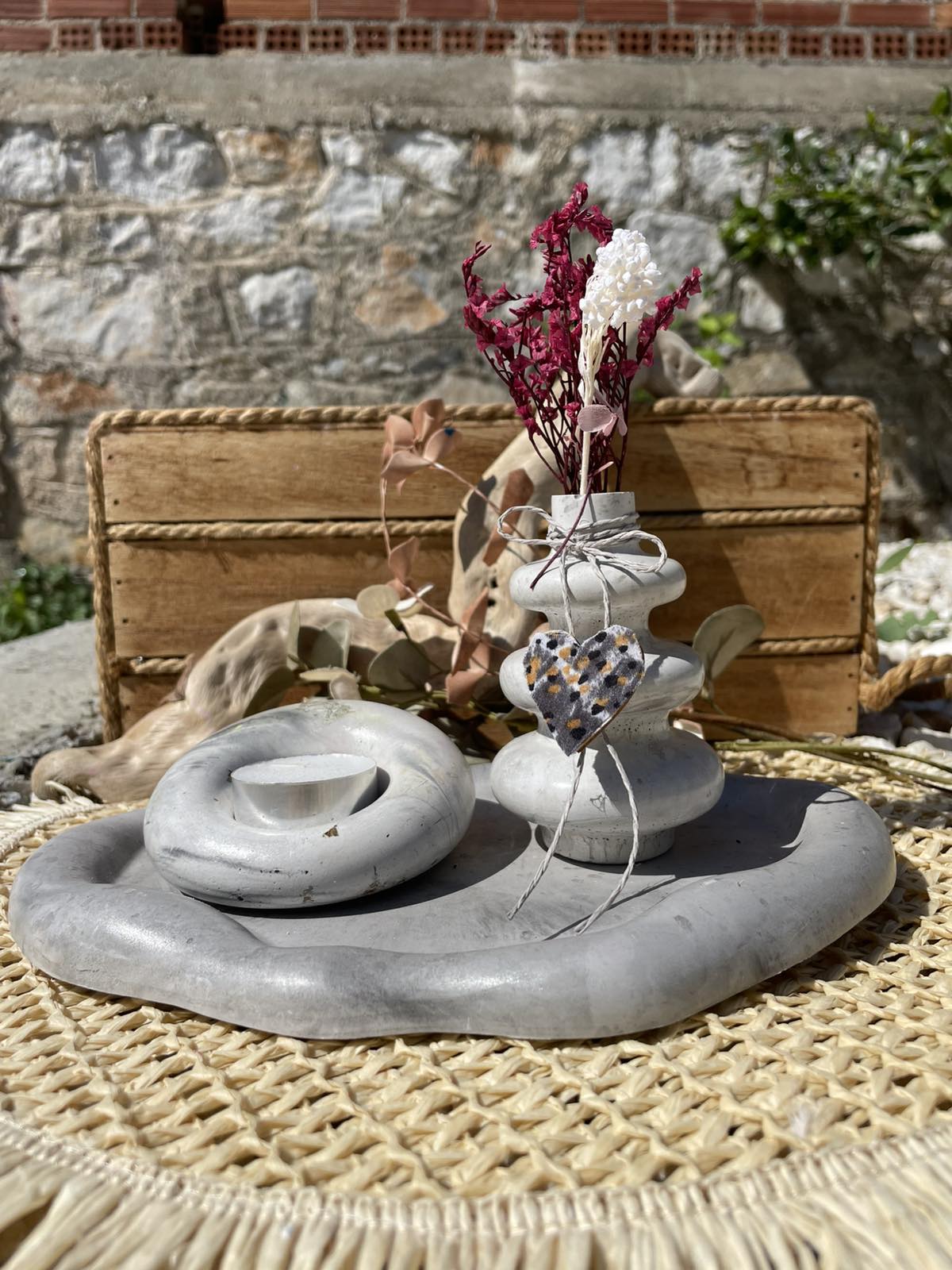 Χειροποίητο Concrete Gift Set 