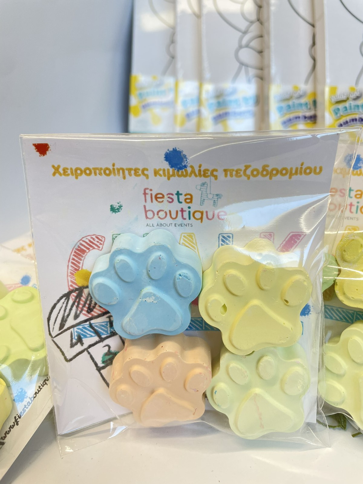 Χειροποίητες Κιμωλίες Πεζοδρομίου 